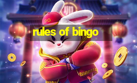 rules of bingo