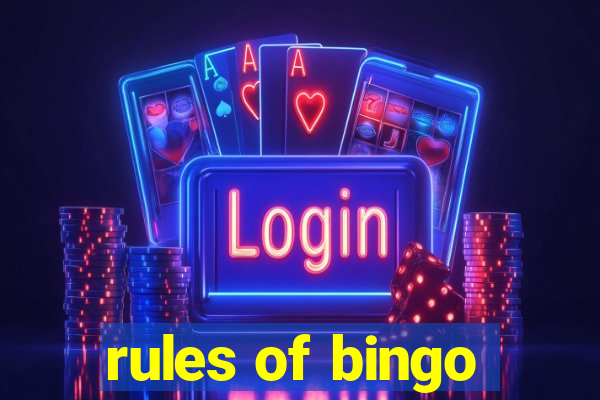 rules of bingo