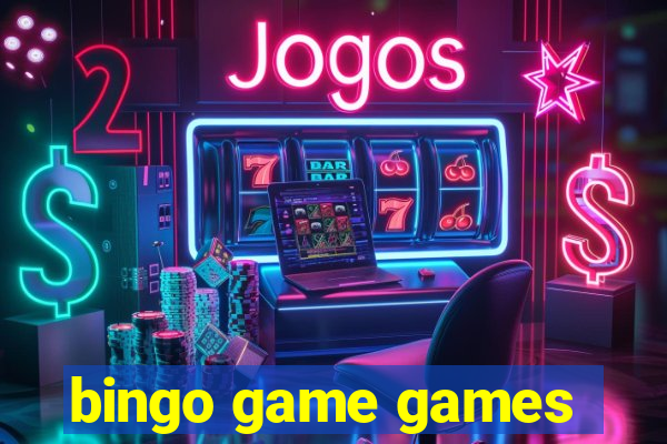 bingo game games