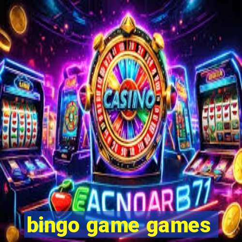 bingo game games