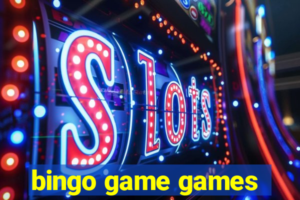 bingo game games