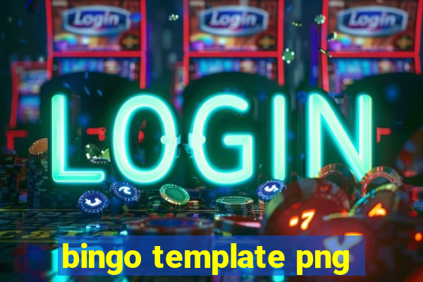 bingo template png