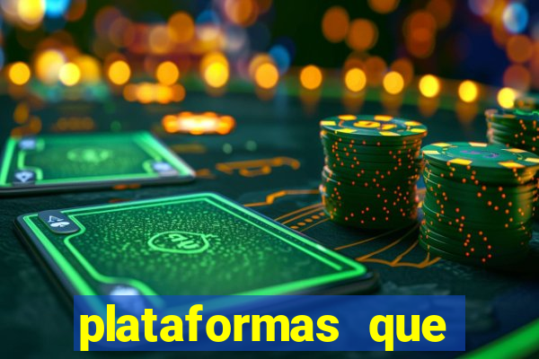 plataformas que mais pagam fortune tiger