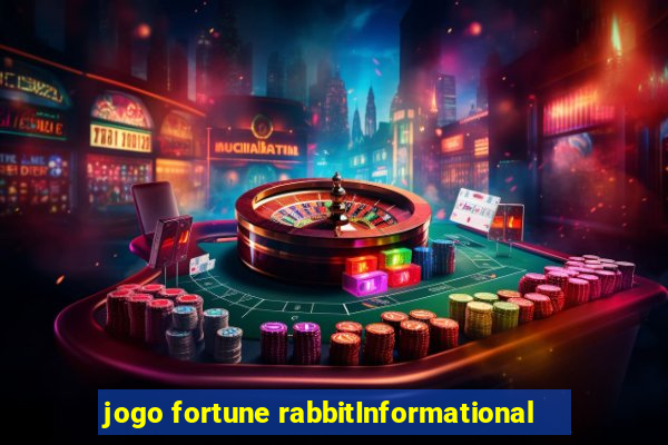 jogo fortune rabbitInformational