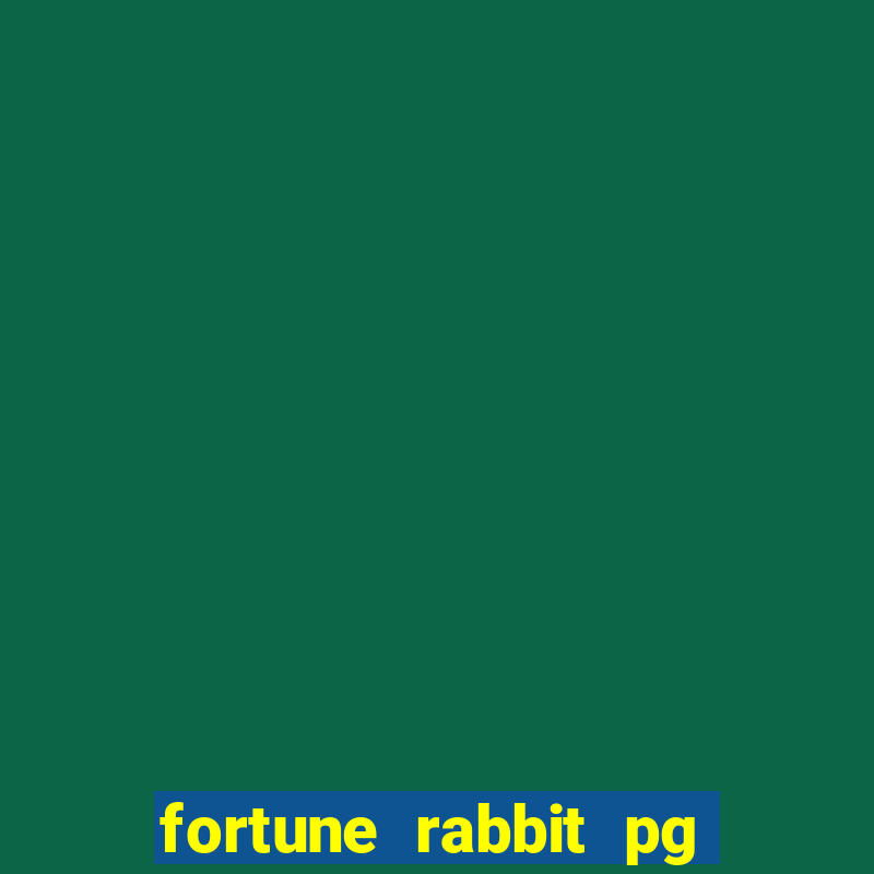 fortune rabbit pg slot demoInformational