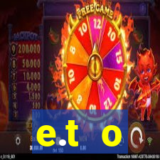 e.t o extraterrestre jogo