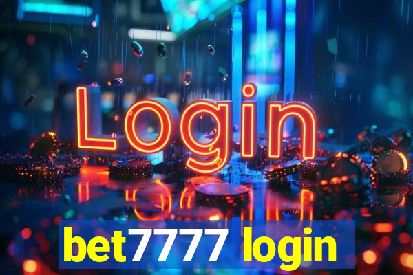 bet7777 login