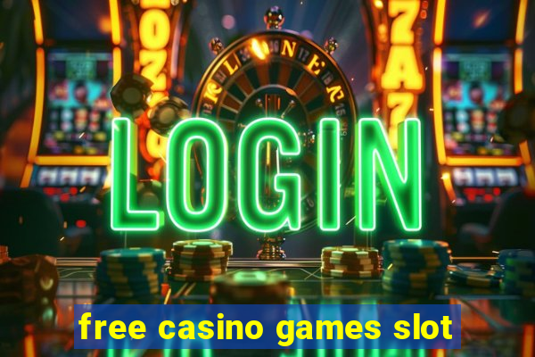 free casino games slot