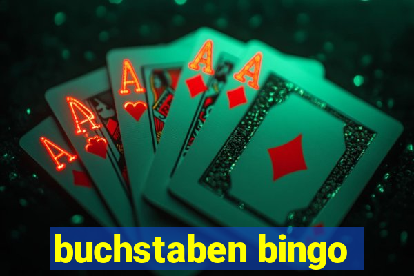 buchstaben bingo