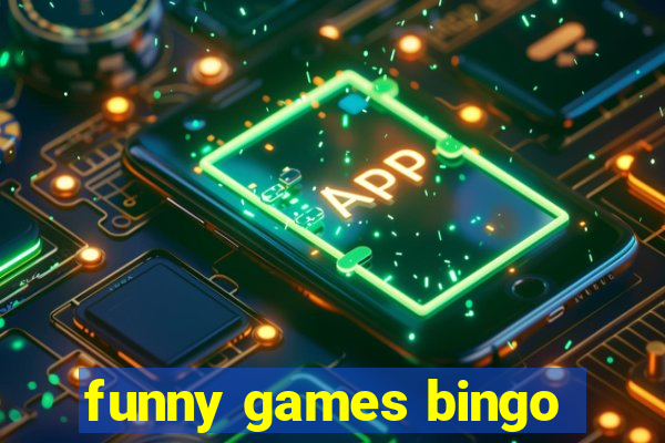 funny games bingo