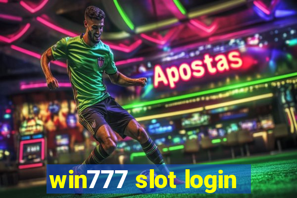 win777 slot login