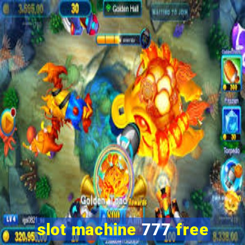 slot machine 777 free