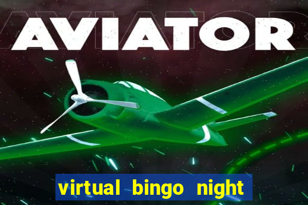 virtual bingo night with friends