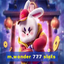 m.wonder 777 slots