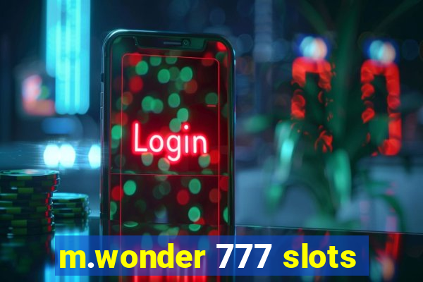 m.wonder 777 slots