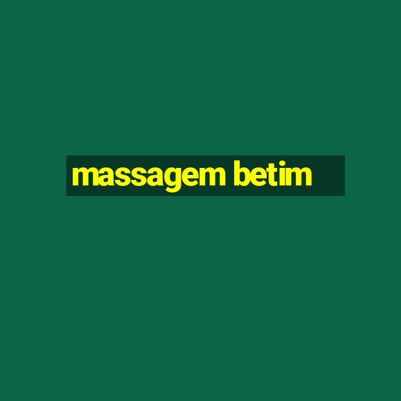 massagem betim