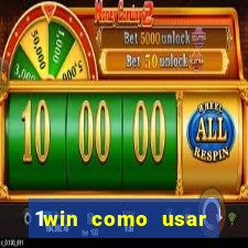 1win como usar bono de casino