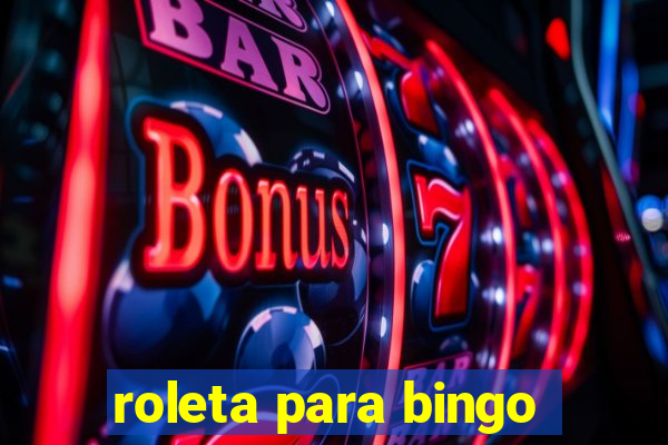 roleta para bingo