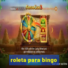 roleta para bingo