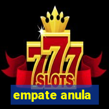 empate anula