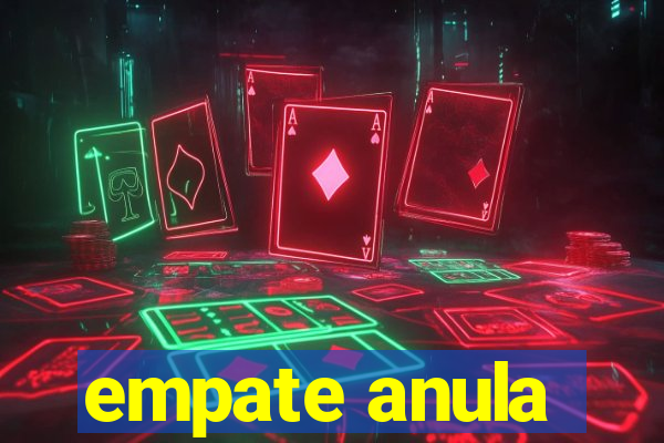 empate anula