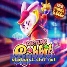 starburst slot not on gamstop