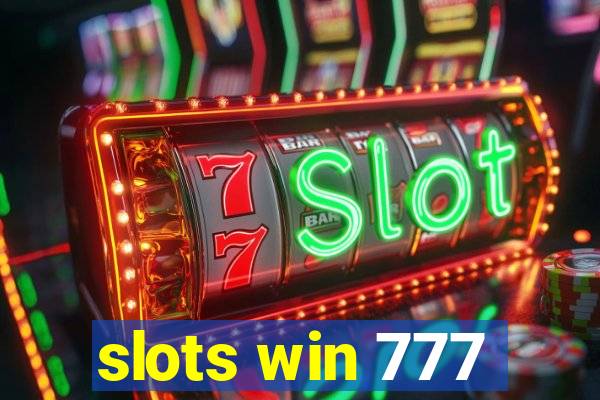 slots win 777