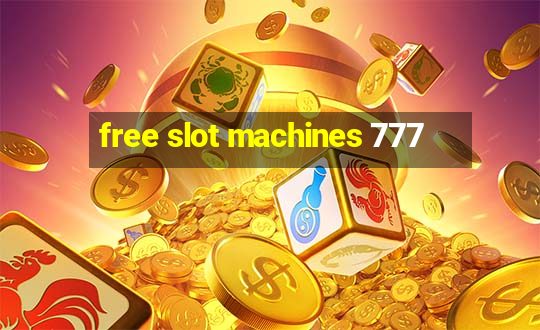 free slot machines 777