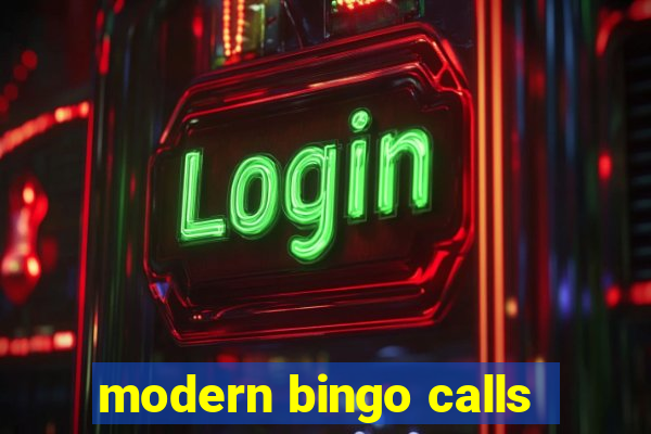 modern bingo calls