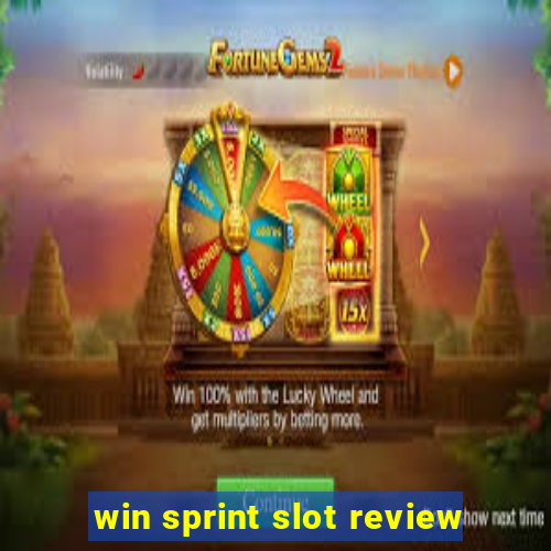 win sprint slot review