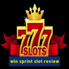 win sprint slot review