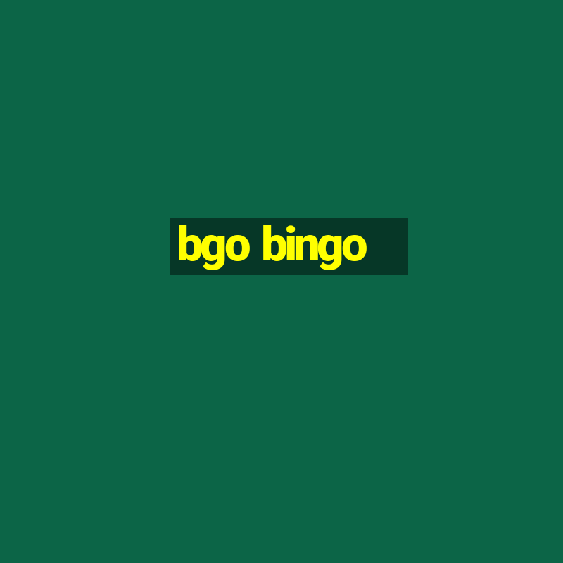 bgo bingo