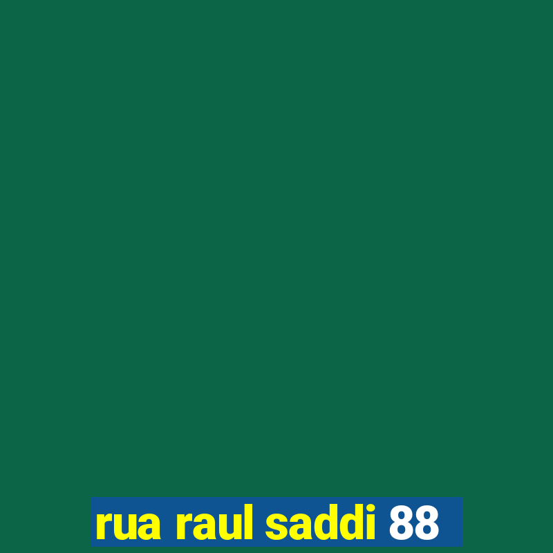 rua raul saddi 88