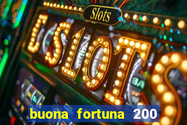 buona fortuna 200 fios casal