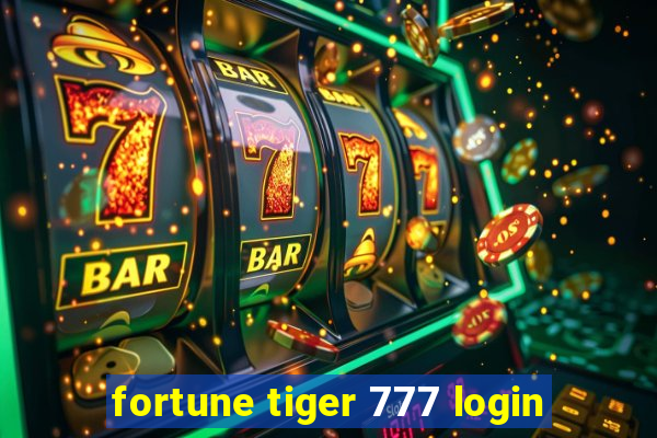 fortune tiger 777 login