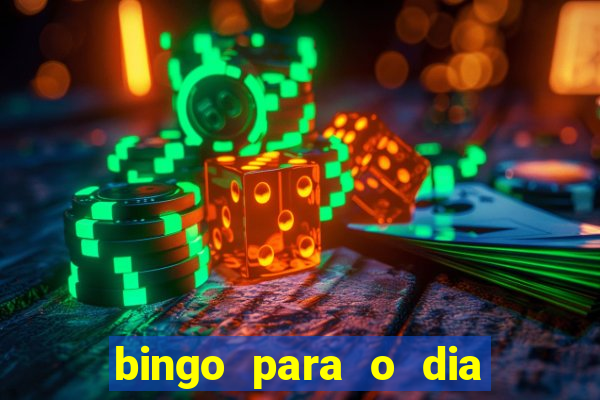 bingo para o dia das m?es