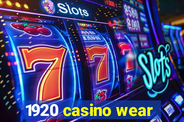 1920 casino wear