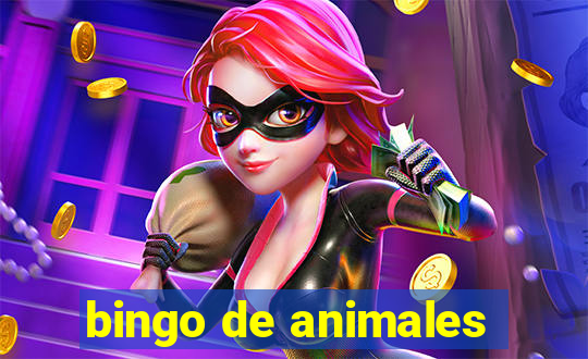 bingo de animales