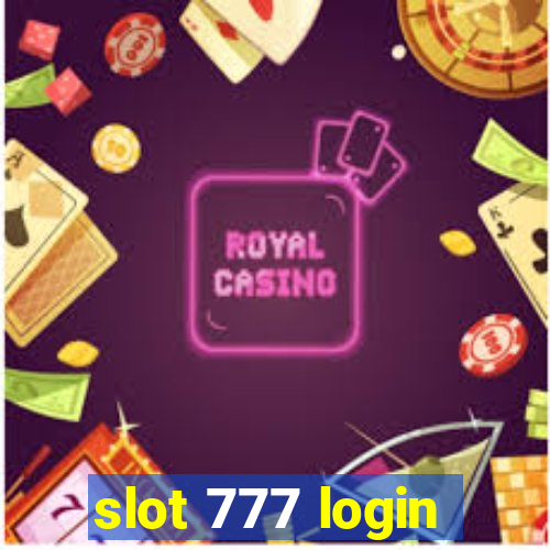 slot 777 login