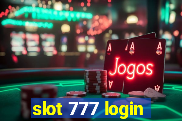 slot 777 login