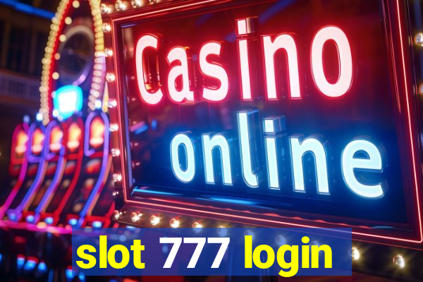 slot 777 login