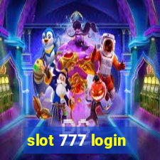 slot 777 login