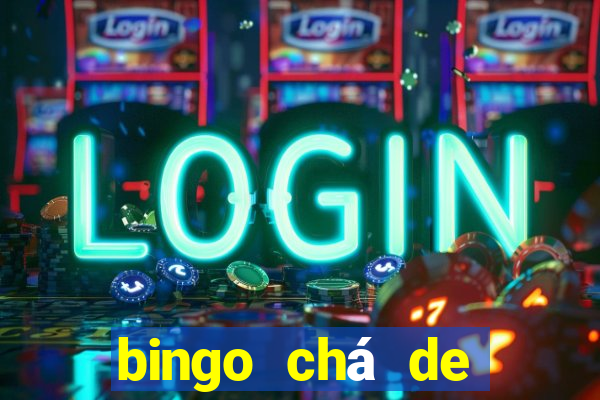 bingo chá de bebê excel