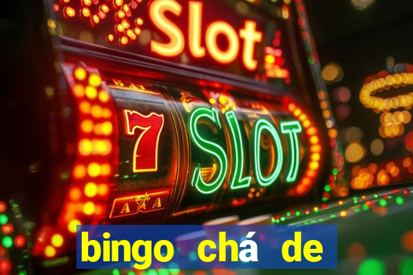 bingo chá de bebê excel