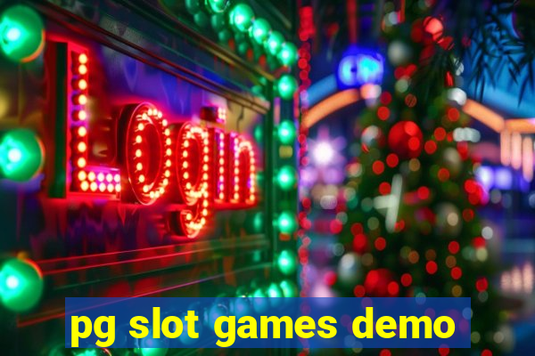 pg slot games demo