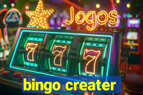 bingo creater