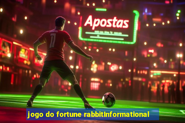 jogo do fortune rabbitInformational