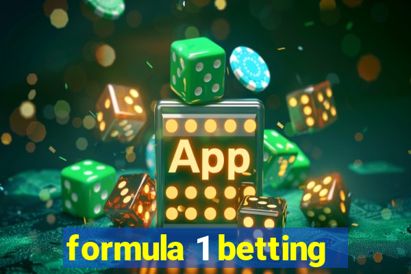 formula 1 betting