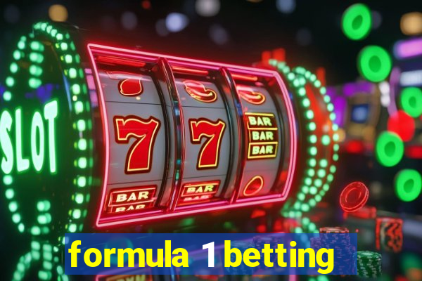 formula 1 betting