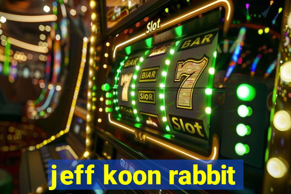 jeff koon rabbit